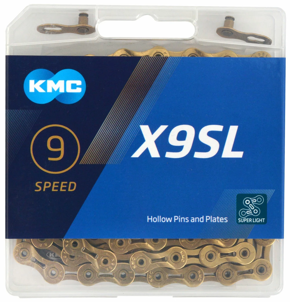 KMC Chaîne X9SL Ti-N 9 Plis 3 KMC Chaîne X9SL Ti-N 9 Plis