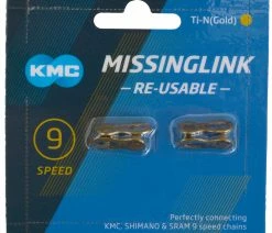 KMC Fermeture De Chaîne X9 Ti-N MissingLink
