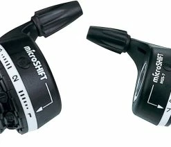 MICROSHIFT Set De Poignées Tournantes 3x7 Vitesses MS25-7