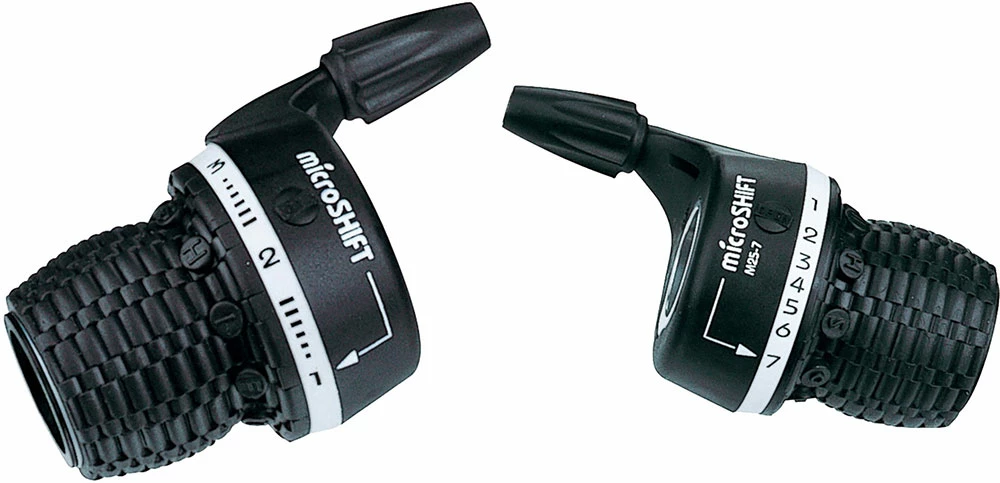 MICROSHIFT Set De Poignées Tournantes 3x7 Vitesses MS25-7 3 MICROSHIFT Set De Poignées Tournantes 3x7 Vitesses MS25-7