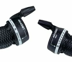 MICROSHIFT Set De Poignées Tournantes 3x8 Vitesses MS25-8