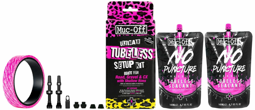 Muc-Off Kit Ultimate Tubeless Route/Gravel/CX 3 Muc-Off Kit Ultimate Tubeless Route/Gravel/CX