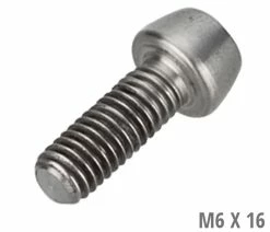 Newmen Potence / Tige De Selle Titane Vis De Rechange -Vélo Boutique de vente Newmen M6 x 16 90118 b