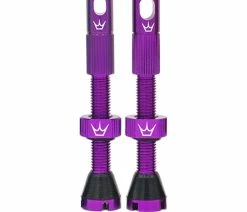 Peaty's Chris King MK2 Tubeless 42mm Valves 9 Peaty's Chris King MK2 Tubeless 42mm Valves -Vélo Boutique de vente Peaty s Chris King MK2 Tubless Ventile 42mm PE PTV2 42 VLT 1 Violet