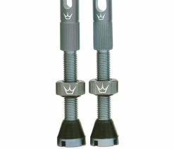 Peaty's Chris King MK2 Tubeless 42mm Valves 11 Peaty's Chris King MK2 Tubeless 42mm Valves -Vélo Boutique de vente Peaty s Chris King MK2 Tubless Ventile 42mm PE PTV2 42 VLT 3 Slate
