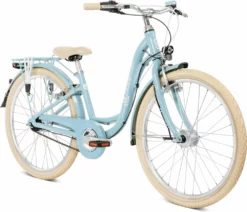 Puky Vélo Enfant Skyride 24-7 Classic -Vélo Boutique de vente Puky Skyride 24 7 Classic Kinderfahrrad Retro Blue 4015731048203