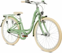 Puky Vélo Enfant Skyride 24-7 Classic -Vélo Boutique de vente Puky Skyride 24 7 Classic Kinderfahrrad Retro Green 4015731048210 1