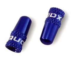 Quaxar Capuchons De Valve SV -Vélo Boutique de vente Quaxar SV Ventilkappen blau