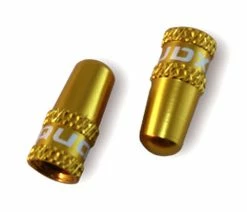 Quaxar Capuchons De Valve SV -Vélo Boutique de vente Quaxar SV Ventilkappen gold