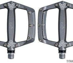 RFR Pédales Plates Flat SL 12 RFR Pédales Plates Flat SL -Vélo Boutique de vente RFR Flat SL Plattformpedale titanium silver14119 a