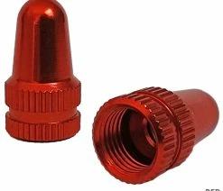 RFR Capuchons De Valve SV/AV -Vélo Boutique de vente RFR Ventilkappen SV AV red 40426