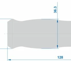 RITCHEY Poignée WCS Truegrip Ergo -Vélo Boutique de vente Ritchey WCS True Grip Ergo Griffe 38450817001 02