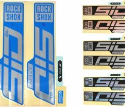 ROCKSHOX Set D'autocollants SID SL Ultimate