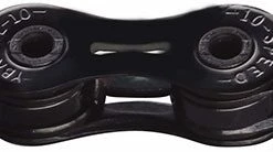 YBN Chaîne SLA 101 TI-N Black 10 Fois Hollow Pin