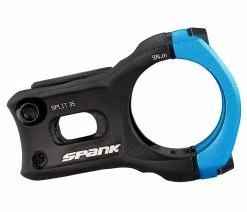 SPANK Potence Split 35 -Vélo Boutique de vente SP STM 0063 21 35SpankSplit35VorbauBlackBlue4710155964022 35mm 1LABEL