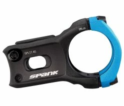 SPANK Potence Split 35 -Vélo Boutique de vente SP STM 0063 21 40SpankSplit35VorbauBlackBlue4710155964060 40mmLABEL