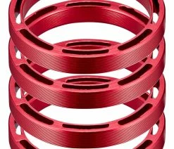 Supacaz Jeu D'entretoises Creuses SupaSpacer 1 1/8" 9 Supacaz Jeu D'entretoises Creuses SupaSpacer 1 1/8" -Vélo Boutique de vente SUPACAZ Hollow SupaSpacer Set HS 03 3