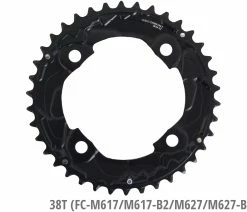 Shimano SLX/DEORE Plateau Pour FC-M660/M617 -Vélo Boutique de vente Shimano 38T Y1RP98080