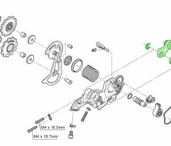 Shimano Unité D'axe Pour Support De Dérailleur RD-M640/M670 -Vélo Boutique de vente Shimano Achseinheit fur RD M640 M670 a