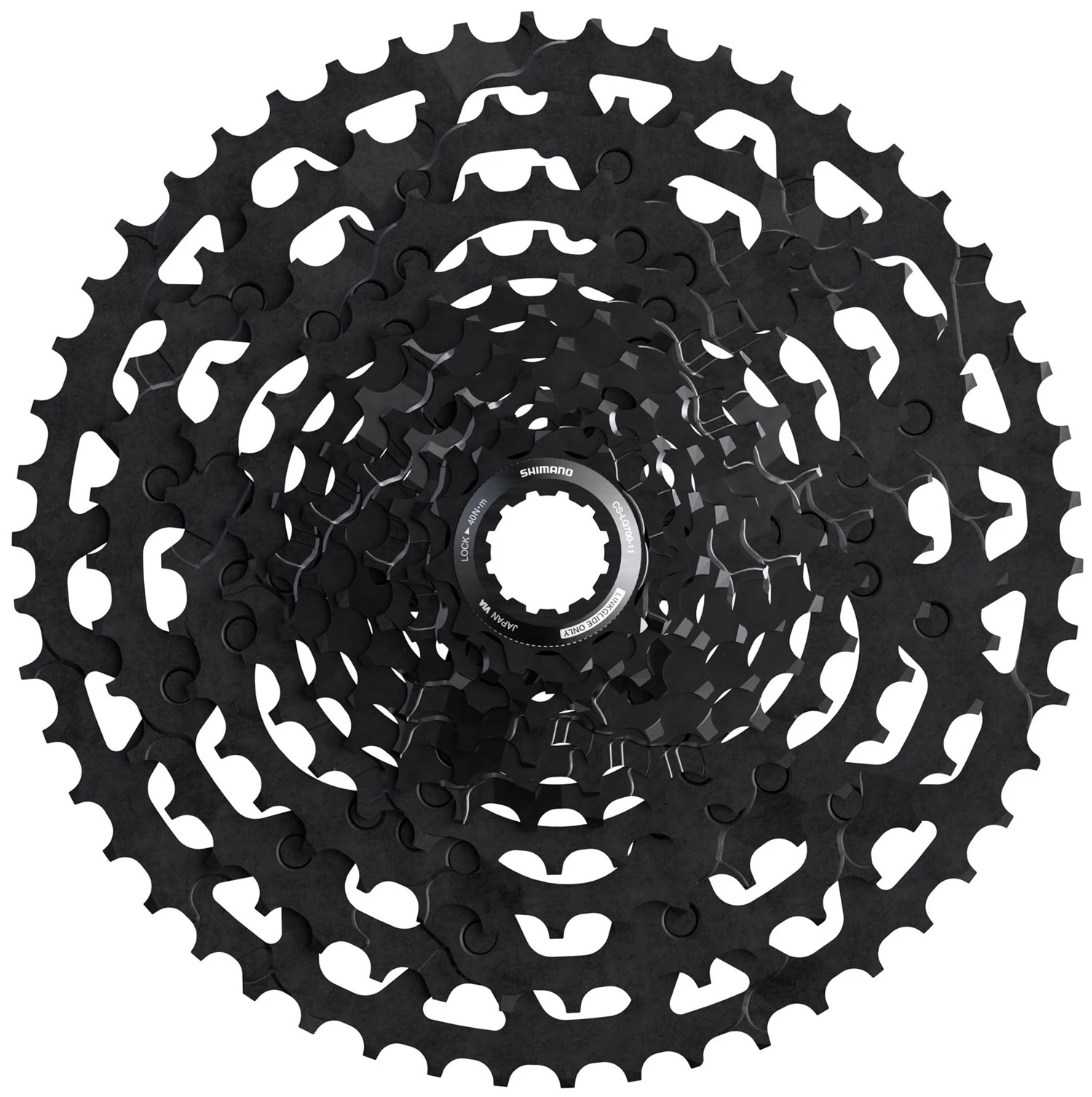 Shimano Cassette CS-LG700 11 Vitesses Linkglide 3 Shimano Cassette CS-LG700 11 Vitesses Linkglide