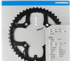 Shimano Plateau DEORE Pour FC-M530/531/532/533/590/591 -Vélo Boutique de vente Shimano DEORE Kettenblatt fur FC M530 48T Y1GX98090