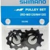 Shimano DEORE RD-M5120/4120 Jeu De Poulies -Vélo Boutique de vente Shimano DEORE RD M5120 4120 Leit Spannrollensatz Y3HM98010