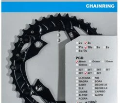 Shimano FC-MT500 Plateau De Pédalier -Vélo Boutique de vente Shimano FC MT500 Kettenblatt 40T AN Y1VB98020jpg