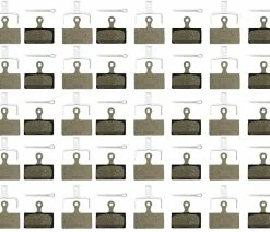 Shimano G05S-RX Plaquettes De Disque En Résine (emballage De 25 Pièces) -Vélo Boutique de vente Shimano G05S RX Resin Disc Belage EBPG05SRXBS b