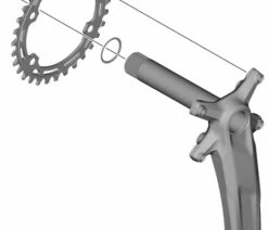 Shimano Vis De Plateau Pour FC-M5100-1/FC-MT511-1 (4 Pièces) -Vélo Boutique de vente Shimano Kettenblattschrauben fur FC M5100 1 FC MT511 1 4 Stuck Y0LA98030 b