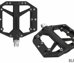 Shimano PD-GR400 Pédales à Plateforme -Vélo Boutique de vente Shimano PD GR400 Plattformpedale black EPDGR400L
