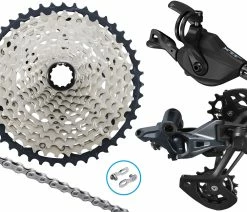 Shimano SLX M7100 Kit De Mise à Niveau 1x12 Vitesses 10-45 Collier De Serrage