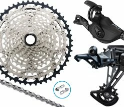 Shimano SLX M7100 Kit De Mise à Niveau 1x12 Vitesses 10-51 Collier De Serrage