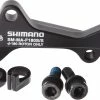 Shimano SM-MA-F180S/S Adaptateur Pour Disque De Frein VR 180mm -Vélo Boutique de vente Shimano SM MA F180SS ISMMAF180SSA
