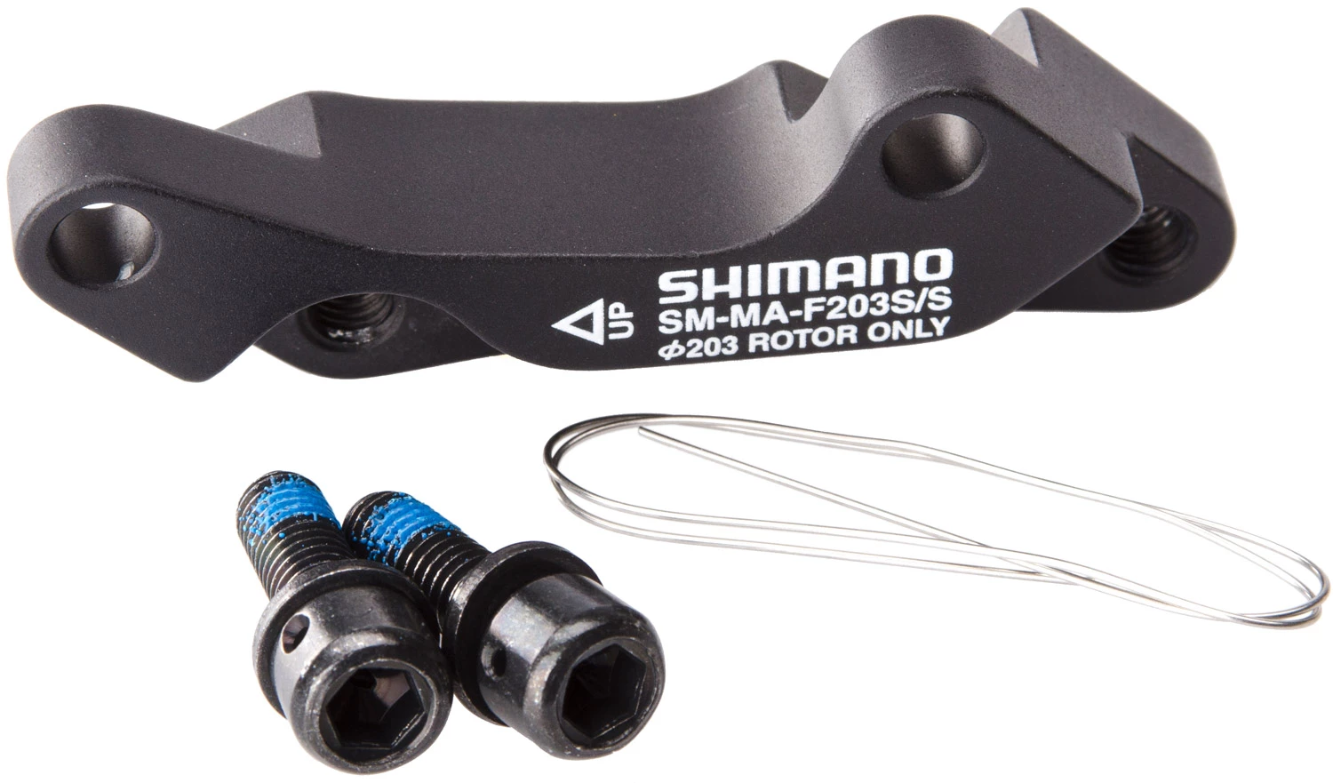 Shimano SM-MA-F203S/S Adaptateur Pour Disque De Frein VR 203mm 3 Shimano SM-MA-F203S/S Adaptateur Pour Disque De Frein VR 203mm