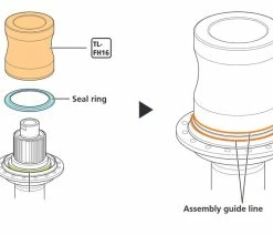 Shimano TL-FH16 Outil Pour Le Montage De La Bague D'étanchéité -Vélo Boutique de vente Shimano TL FH16 Y1Y100010 d