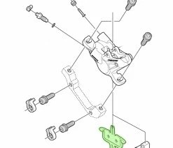 Shimano Sécurité De Transport Pour BR-M615/BR-M6100/BR-S7000 5 Shimano Sécurité De Transport Pour BR-M615/BR-M6100/BR-S7000 -Vélo Boutique de vente Shimano Y84E03000 a