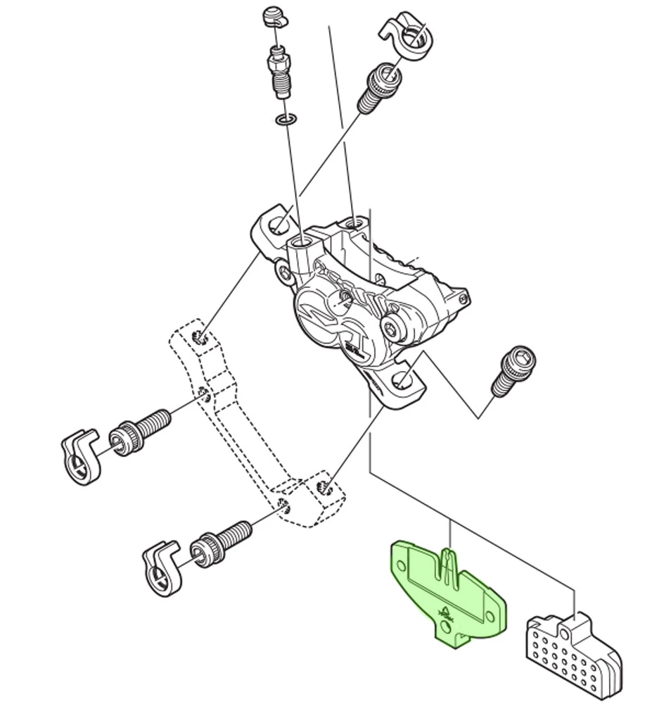 Shimano Sécurité De Transport Pour BR-M820/BR-M640/M9120 4 Shimano Sécurité De Transport Pour BR-M820/BR-M640/M9120 – Image 2