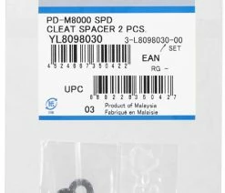 Shimano Entretoise De Cale SPD Pour PD-M8000 6 Shimano Entretoise De Cale SPD Pour PD-M8000 -Vélo Boutique de vente Shimano YL8098030 b