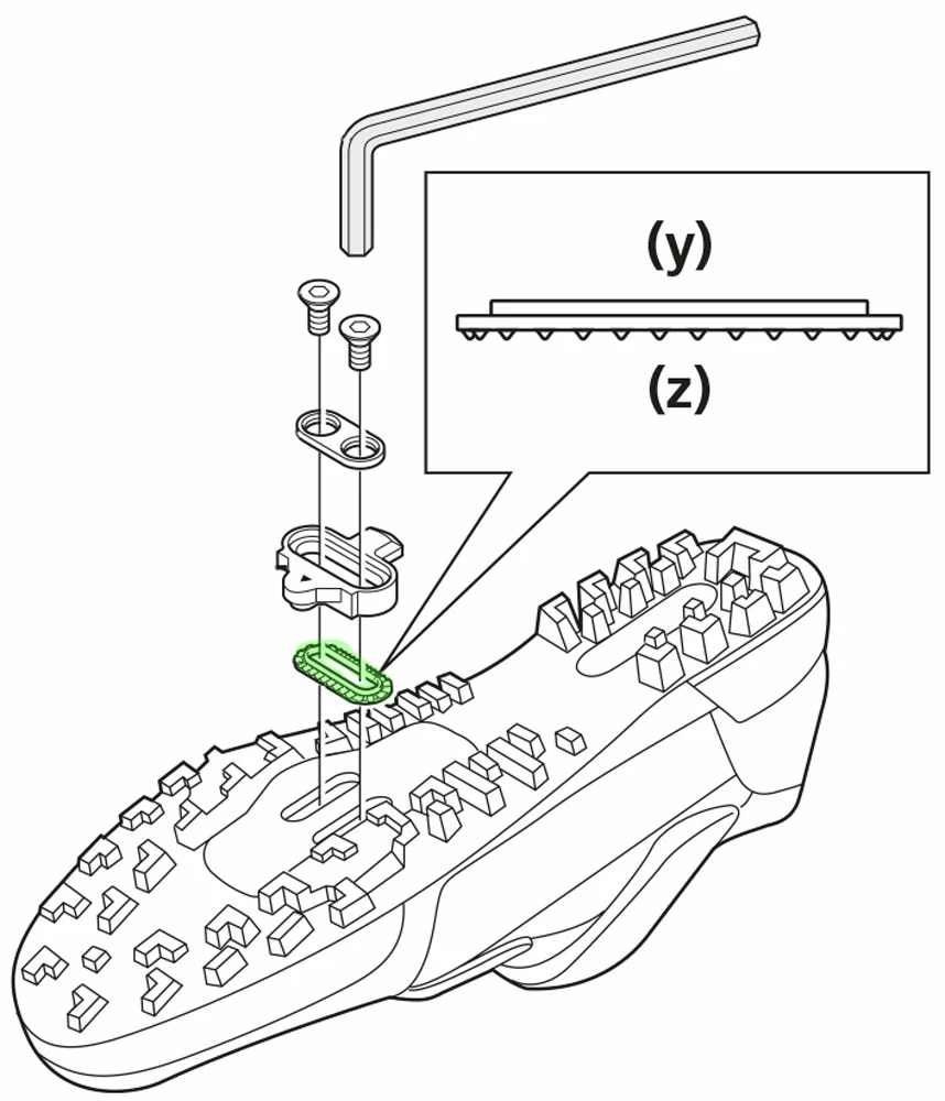 Shimano Entretoise De Cale SPD Pour PD-M8000 5 Shimano Entretoise De Cale SPD Pour PD-M8000 – Image 3