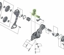 Shimano Unité D'axe Pour Support De Dérailleur RD-M8000 -Vélo Boutique de vente Shimano Achseinheit fur Schaltwerk Halter RD M8000 Y5RT98010 c