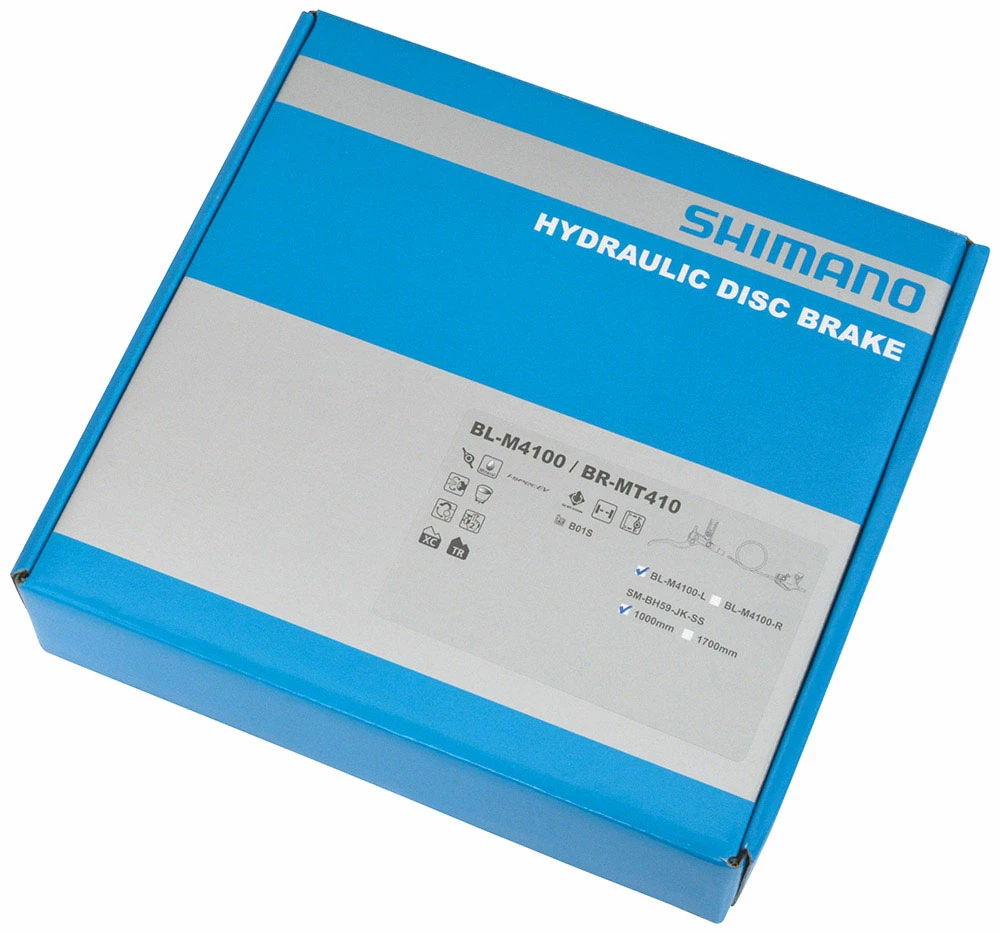 Shimano DEORE BL-M4100/BR-MT410 Frein à Disque 1000mm Avant 5 Shimano DEORE BL-M4100/BR-MT410 Frein à Disque 1000mm Avant – Image 3