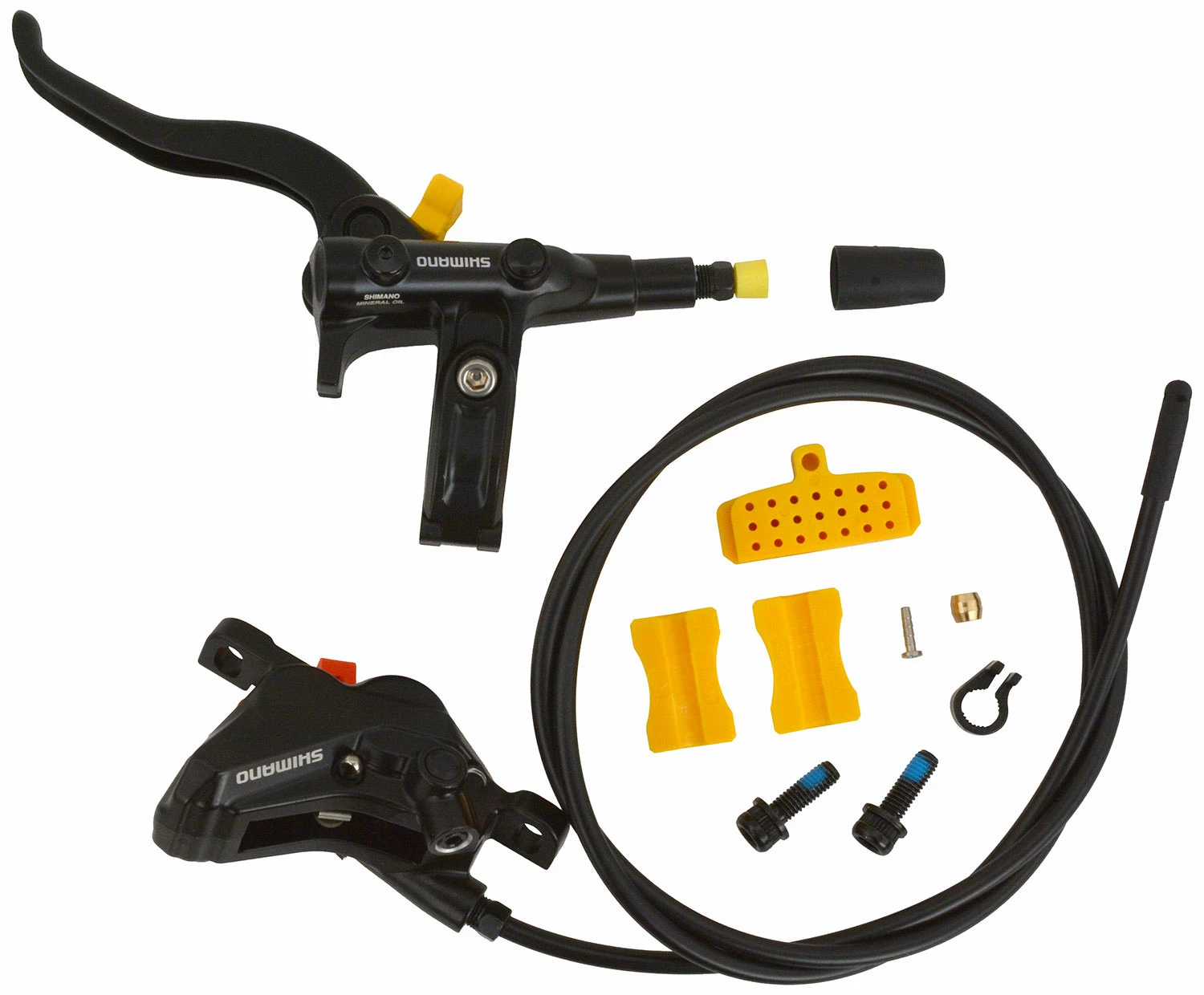 Shimano DEORE BL-M4100/BR-MT420 Frein à Disque 1000mm Avant 4 Shimano DEORE BL-M4100/BR-MT420 Frein à Disque 1000mm Avant – Image 2