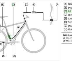 Shimano Di2 EW-EX010 Adaptateur De Câble Pour Transmission Bosch 8 Shimano Di2 EW-EX010 Adaptateur De Câble Pour Transmission Bosch -Vélo Boutique de vente Shimano Di2 Kabeladapter EW EX010 fur Bosch Antrieb IEWEX010 c