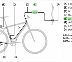 Shimano Di2 EW-JC200 Jonction -Vélo Boutique de vente Shimano Di2 Stromkabel Verbindung EW JC200 IEWJC200 b