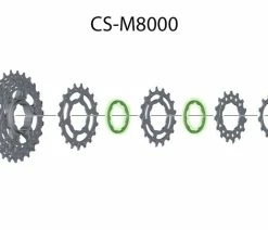 Shimano Bague D'espacement 2.18 Mm Pour CS-M8000/CS-9000/R9100 8 Shimano Bague D'espacement 2.18 Mm Pour CS-M8000/CS-9000/R9100 -Vélo Boutique de vente Shimano Distanzring 2 18 mm Y1VT07000 cXHqugJ30jF6CY