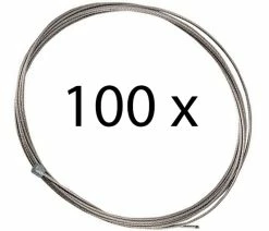 Shimano Câble De Commande En Acier Inoxydable SUS 1,2mm X 2100mm (boîte De 100) -Vélo Boutique de vente Shimano Edelstahl SUS Schaltzug 1 2mm x 2100mm 100er Box Y60098630 b