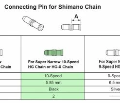 Shimano Axe De Connexion De La Chaîne à 10 Vitesses -Vélo Boutique de vente Shimano Kettennietstift 10 fach 20073580 e