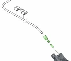 Shimano Kit De Raccordement De Câble Pour SM-BH59 Flat-Mount -Vélo Boutique de vente Shimano Leitungsanschluss Set fur SM BH59 fur Flat Mount Y8AL98020 a