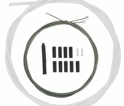 Shimano OT-SP41 OPTISLICK Jeu De Câbles De Changement De Vitesse MTB -Vélo Boutique de vente Shimano MTB Schaltzugset Optislick OT SP41 weiss d