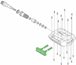 Shimano Set Réflecteurs Pour PD-M324/M323/MX30 -Vélo Boutique de vente Shimano Reflektorset fur PD M324 PD MX30 Y41B98010 b